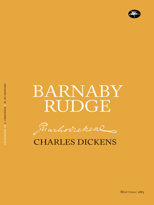 cover image of Barnaby Rudge
